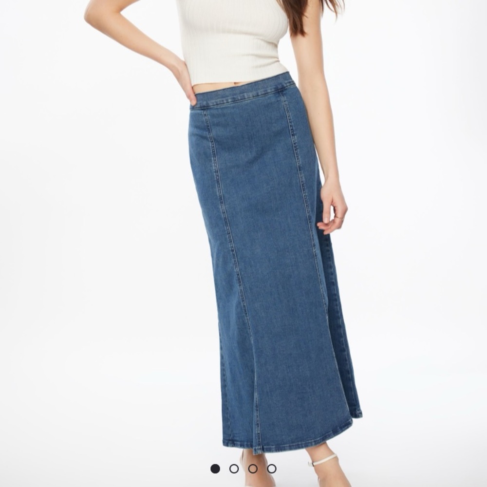 Dynamite Denim A-Line Skirt